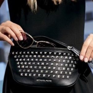 Michael Kors Rhea Studded Crossbody/Belt Bag